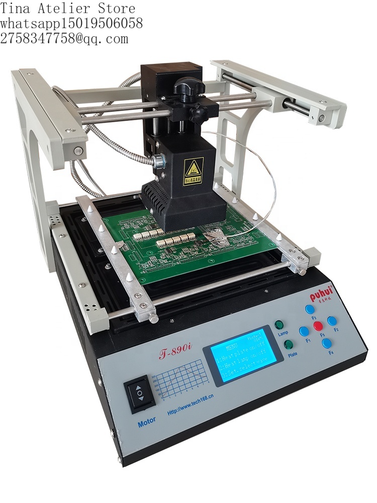 Infrared Bga Rework Station - PCノートパソコンのマザーボードやCPUチップの迅速な修理に最適な、新型のInfrare=d Puhui T-890i BGAリワークステーション。